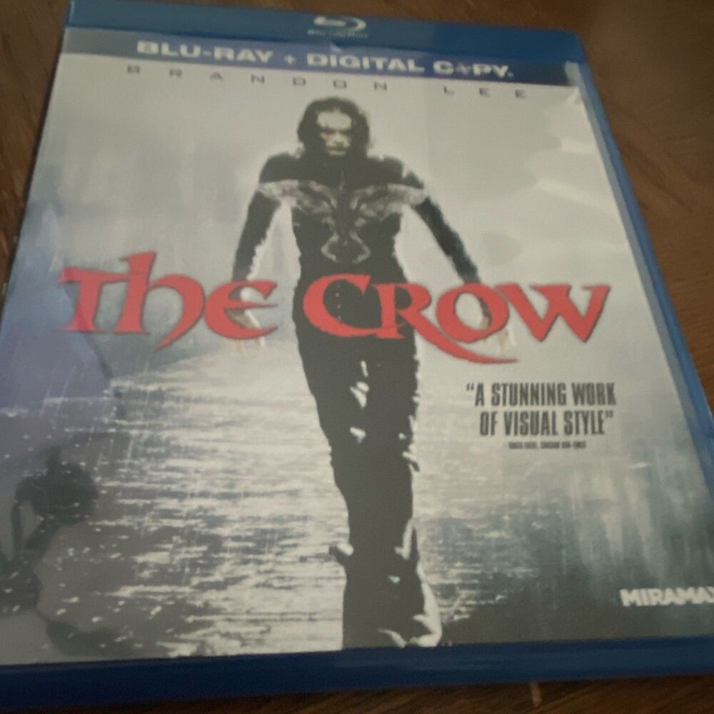 The Crow (1994) Blu-ray + Digital Copy widescreen Brandon Lee Alex Proyas